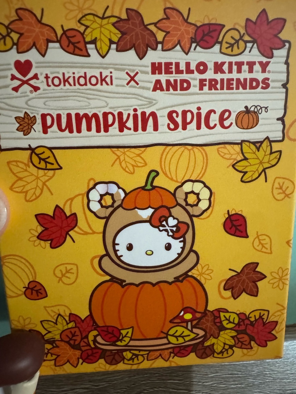 Tokidoki x Hello Kitty Pumpkin Spice Figurine